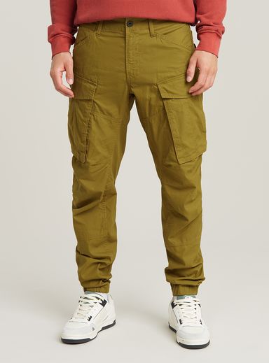 Cargo Pants 3D Regular Tapered Cuffed